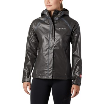 Columbia Jas Dames, OutDry Ex Blitz Rain Zwart, 34SBFMXJR